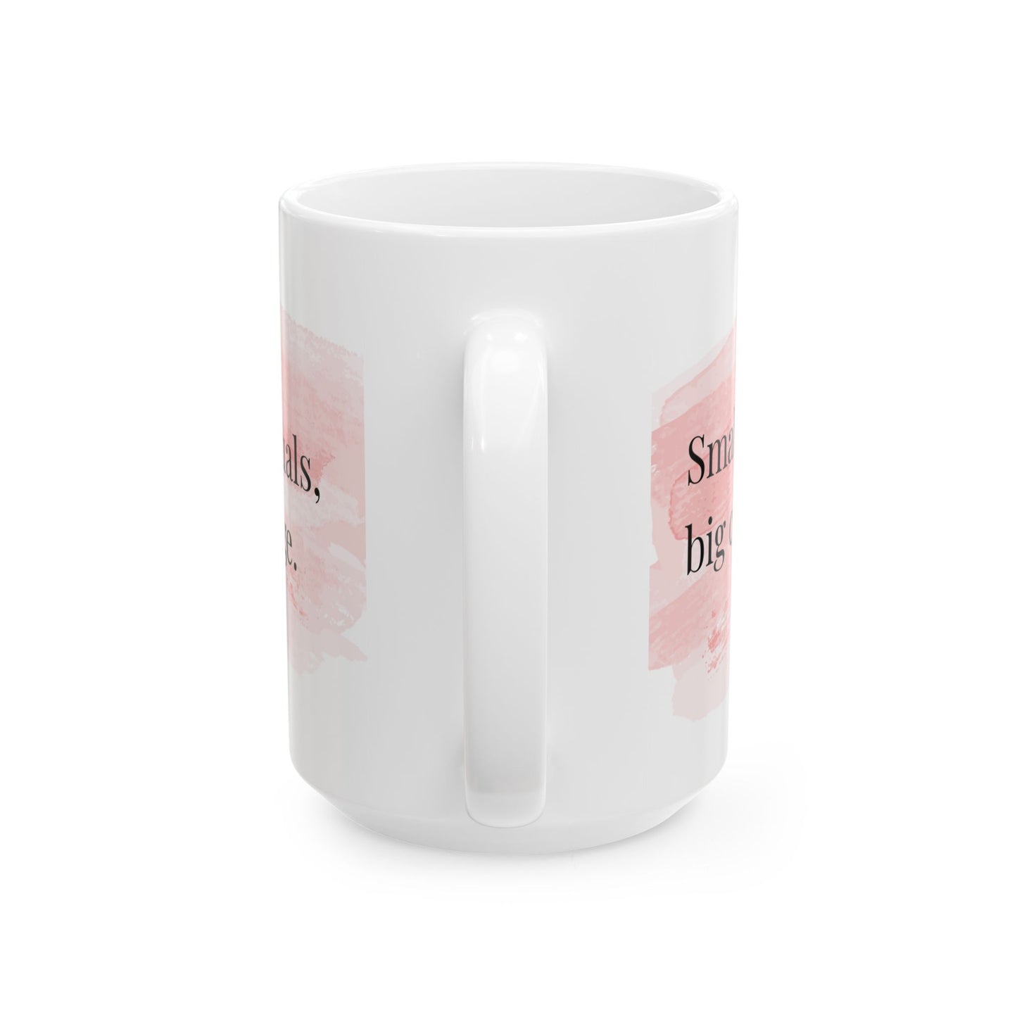 The Balanced Edit Mug – “Small Rituals, Big Change” | Inspirational Coffee Cup (11oz & 15oz)