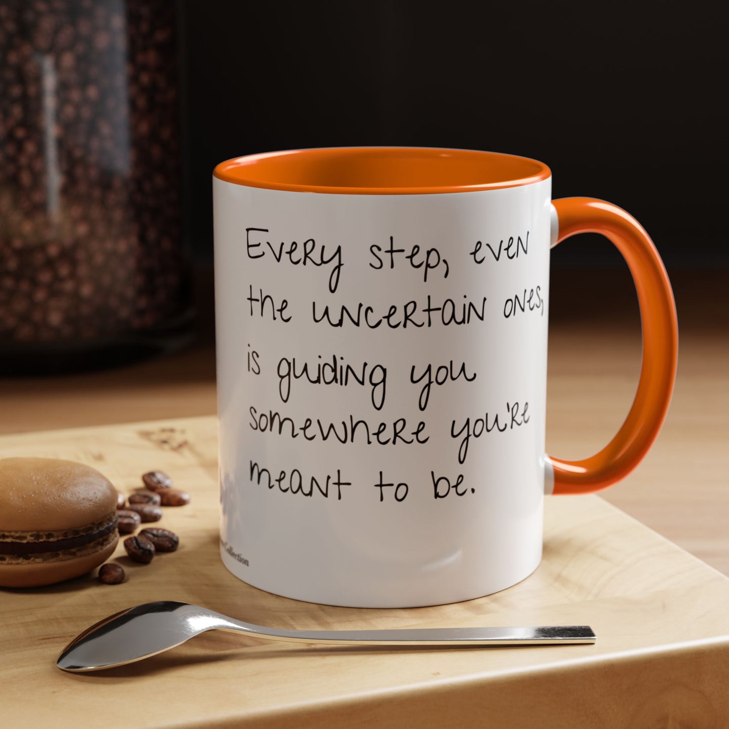 “Every Step” Mindful Quote Mug - Coffee Mug 12 and 15 Oz