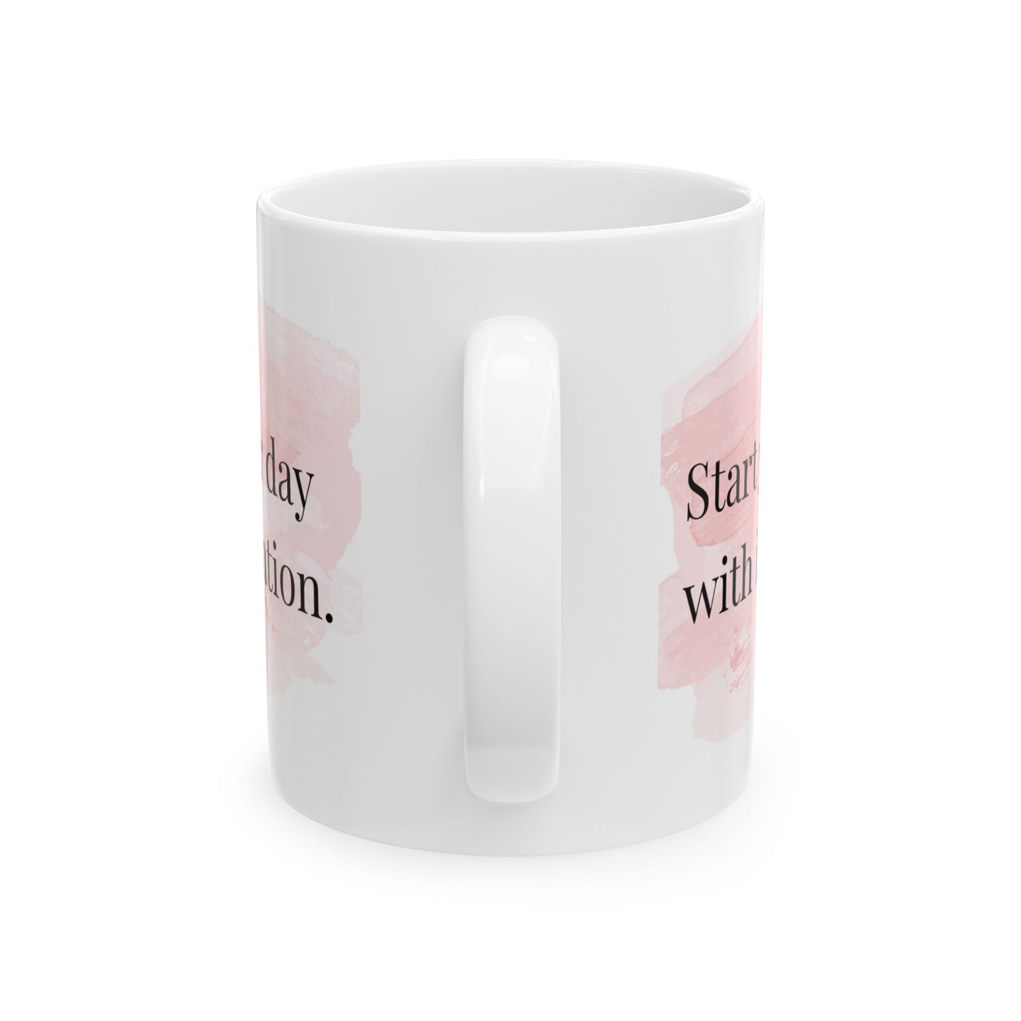 Inspirational Coffee Cup for Mindful Mornings -Start Your Day with Intention Mug
