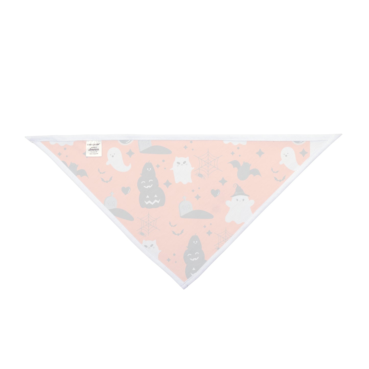 Halloween Pet Bandana | Cute Ghosts & Spooky Designs | Dog Outfit, Cat Accessory, Fall Fashion, Pet Gift