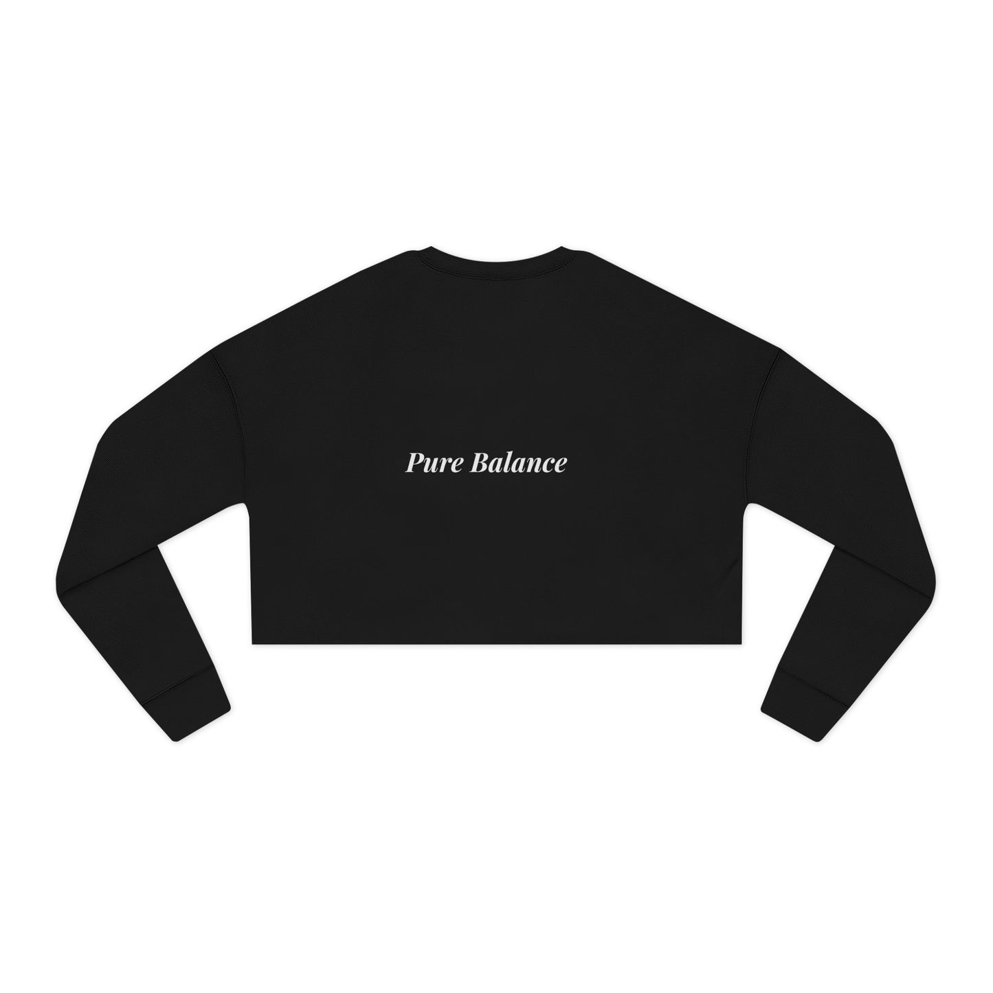 Cropped Sweatshirt by The Balanced Edit – Pure Balance Collection | Minimalist Comfort, Trendy & Modern Style