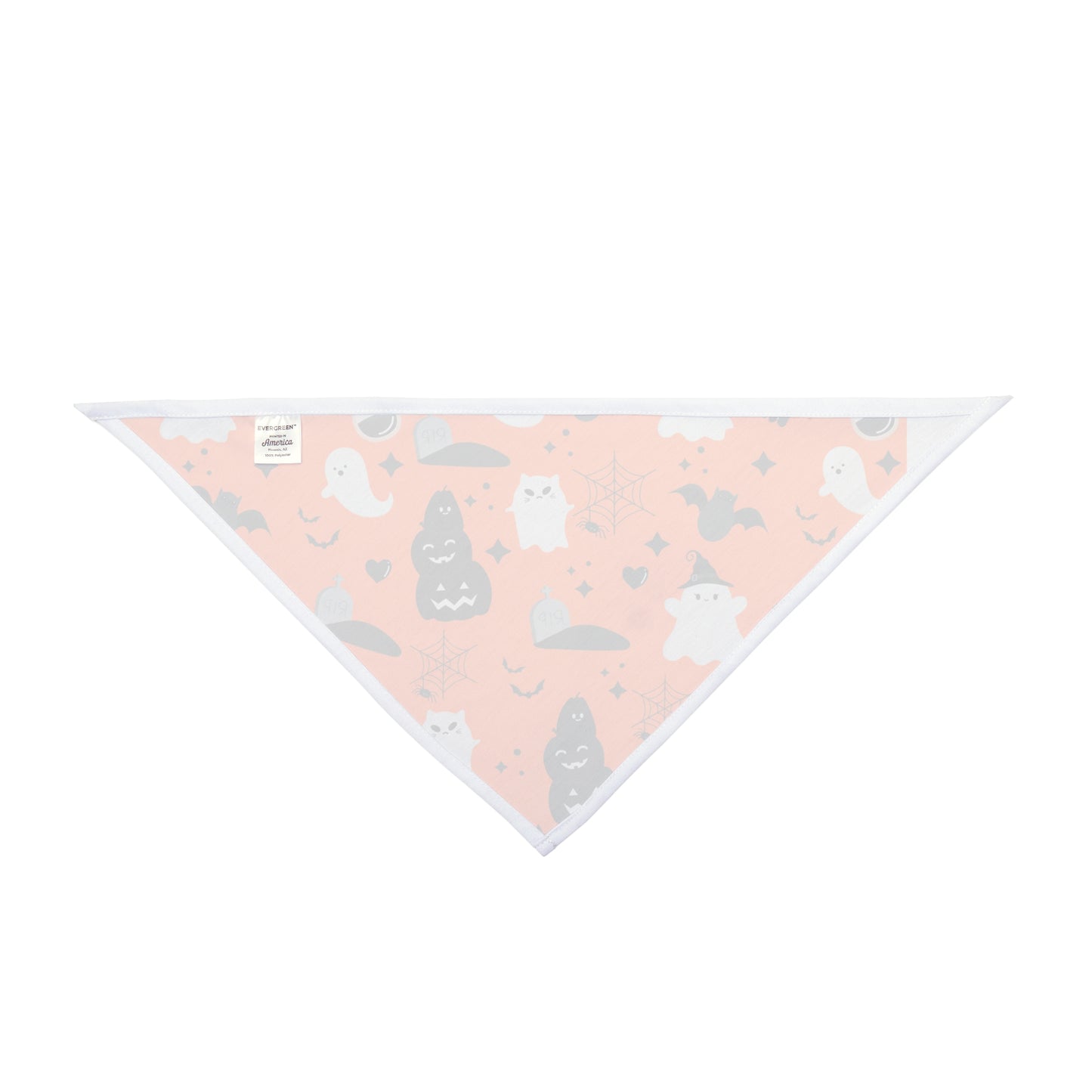 Halloween Pet Bandana | Cute Ghosts & Spooky Designs | Dog Outfit, Cat Accessory, Fall Fashion, Pet Gift