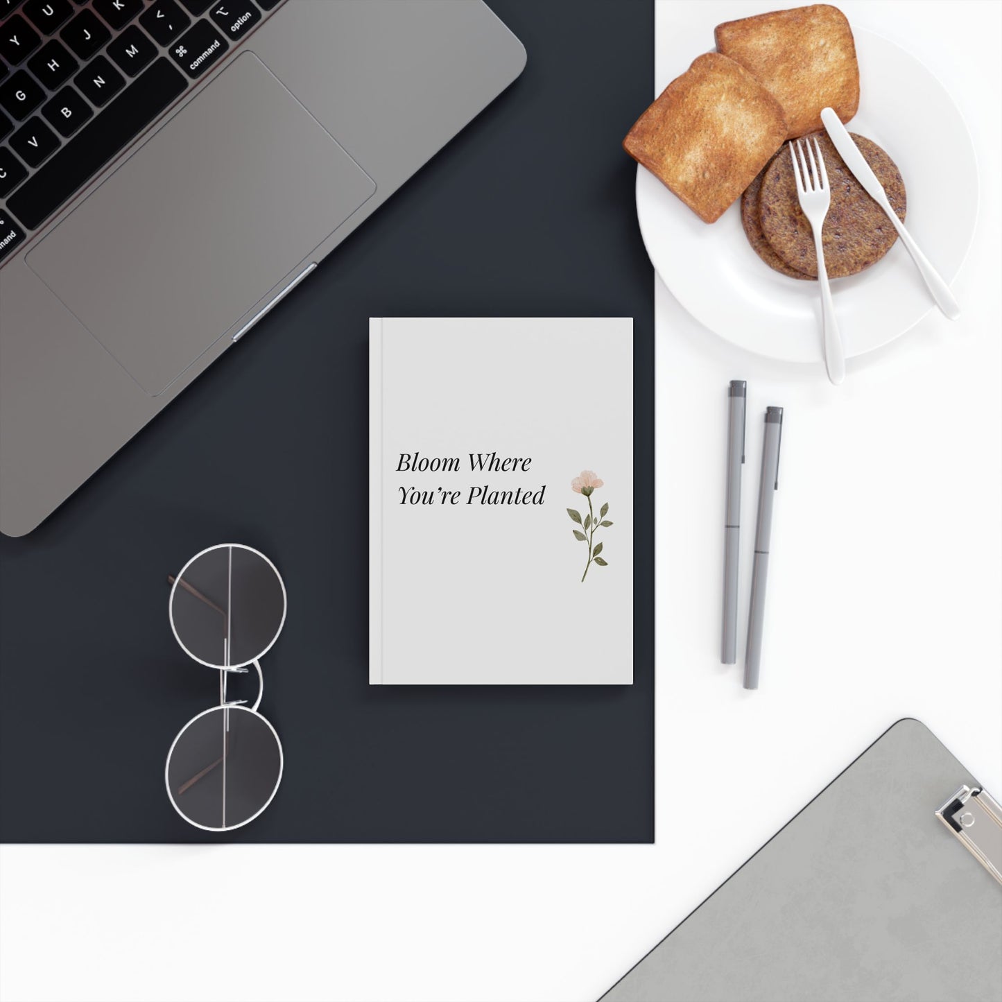 Bloom Where You’re Planted Journal – Guided Notebook for Mindful Reflection & Growth