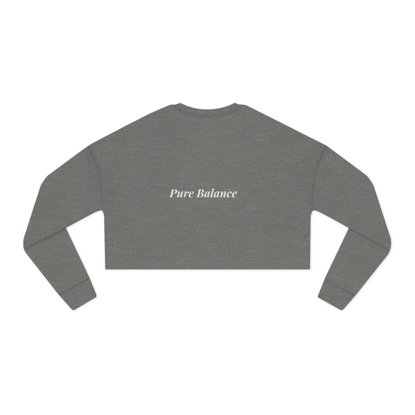 Cropped Sweatshirt by The Balanced Edit – Pure Balance Collection | Minimalist Comfort, Trendy & Modern Style