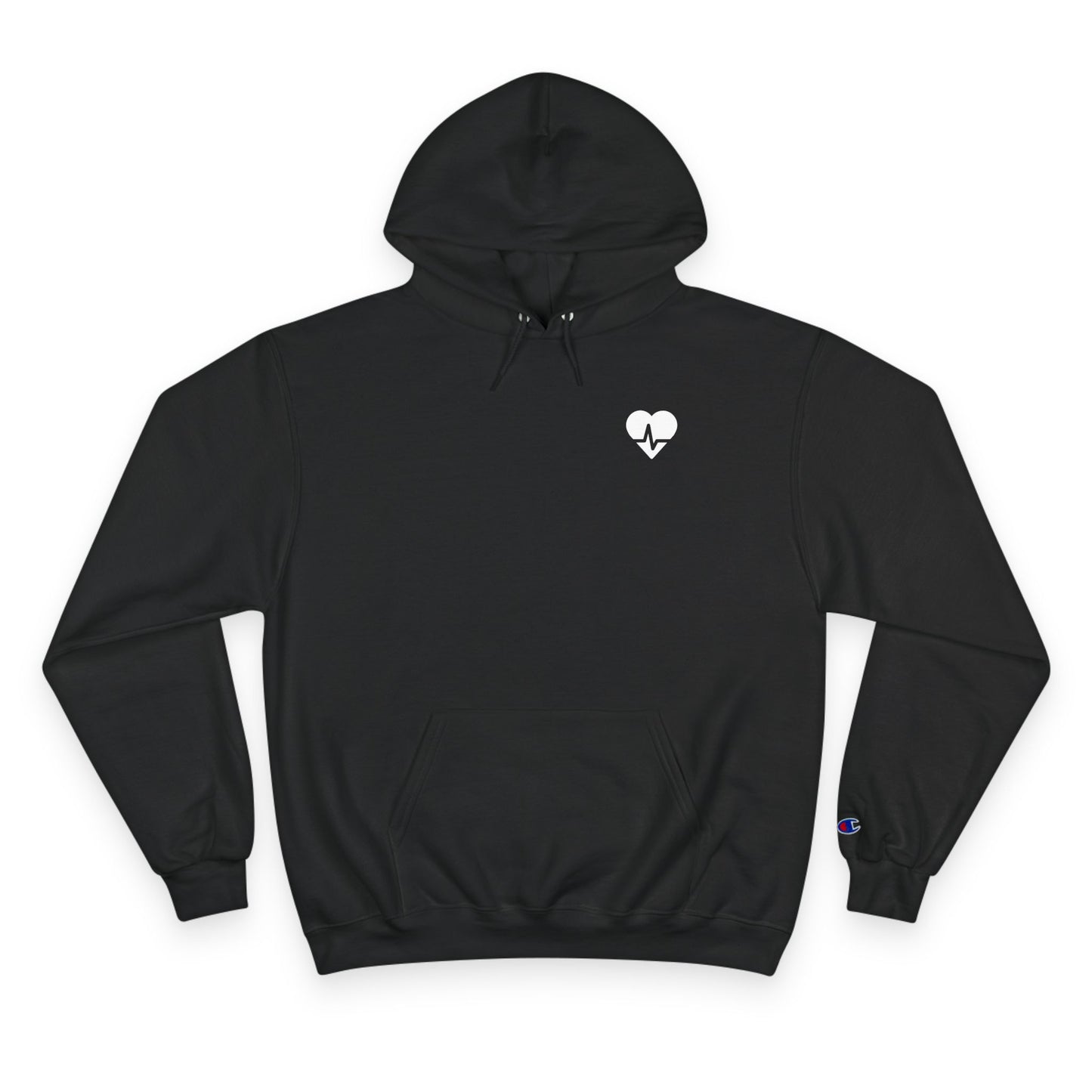 Wellness Champion Hoodie: Reset, Refocus, Rebalance - Black and Navy
