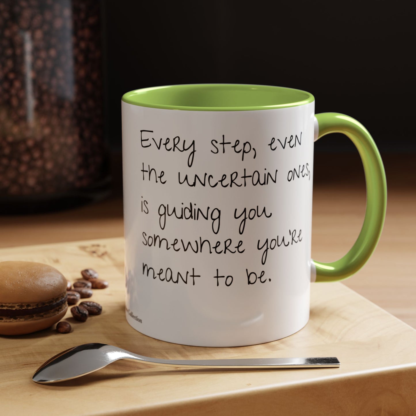 “Every Step” Mindful Quote Mug - Coffee Mug 12 and 15 Oz