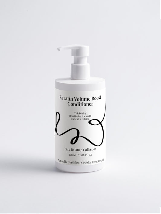 Keratin Volume Boost Conditioner - Naturally Certified, Organic